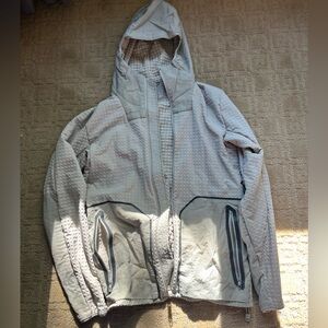 lululemon athletica Gray Hooded Jacket